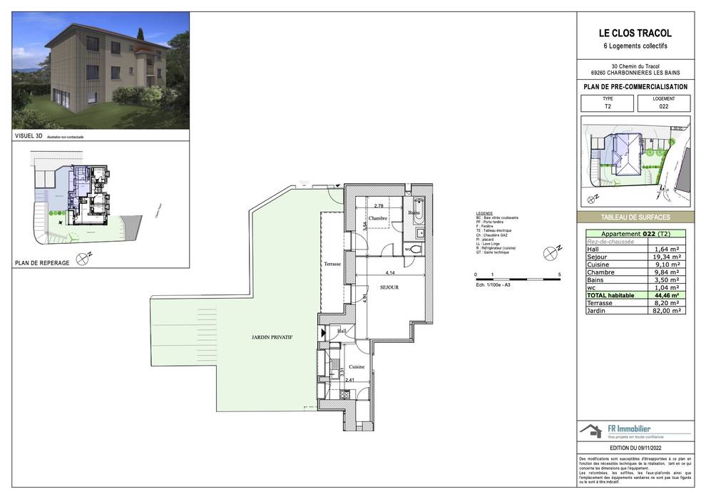 Pv lot 022 - Immobilière Dabreteau