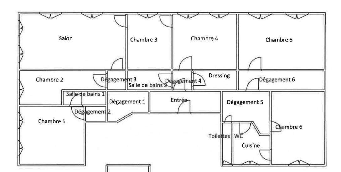 Plan appart - Immobilière Dabreteau