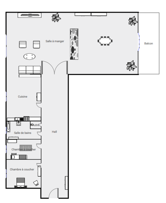 Plan - Immobilière Dabreteau