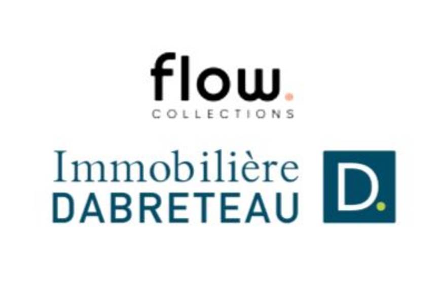 Logo flow collections et id - Immobilière Dabreteau