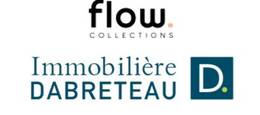 Logo flow collections et id - Immobilière Dabreteau