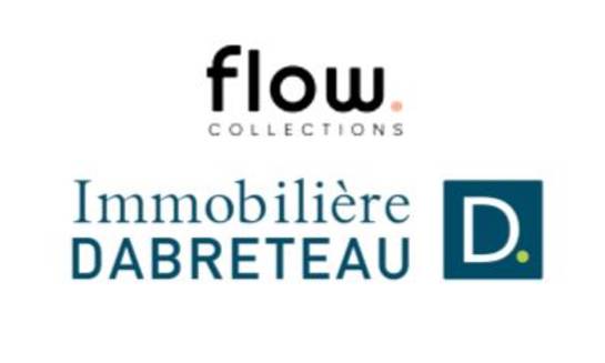 Logo flow collections et id - Immobilière Dabreteau