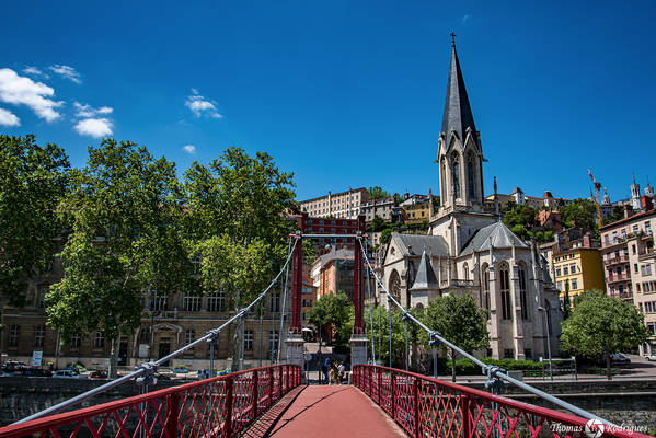 5eme vieux lyon  passerelle saint georges - Immobilière Dabreteau