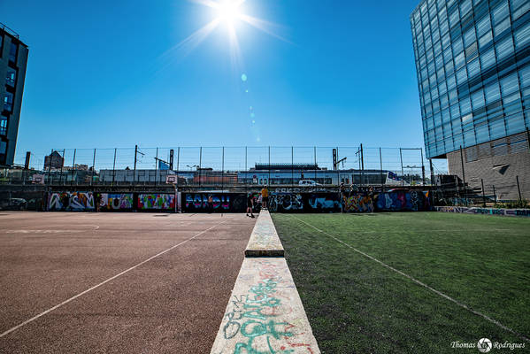 6eme bellecombe  avenue thiers terrains basket foot de rue - Immobilière Dabreteau